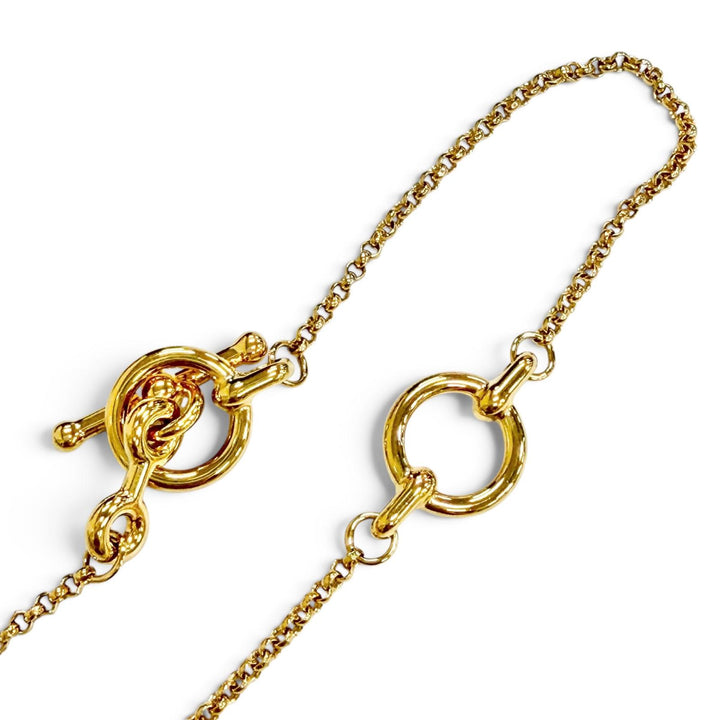 Great HERMES Necklace Boucles d'oreilles Artificier Fireworks Master Pendant