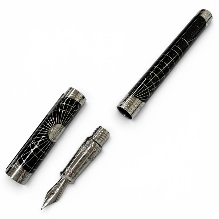 Excellent Dupont fountain pen Shoot the Moon Premium: A Trip to the Moon