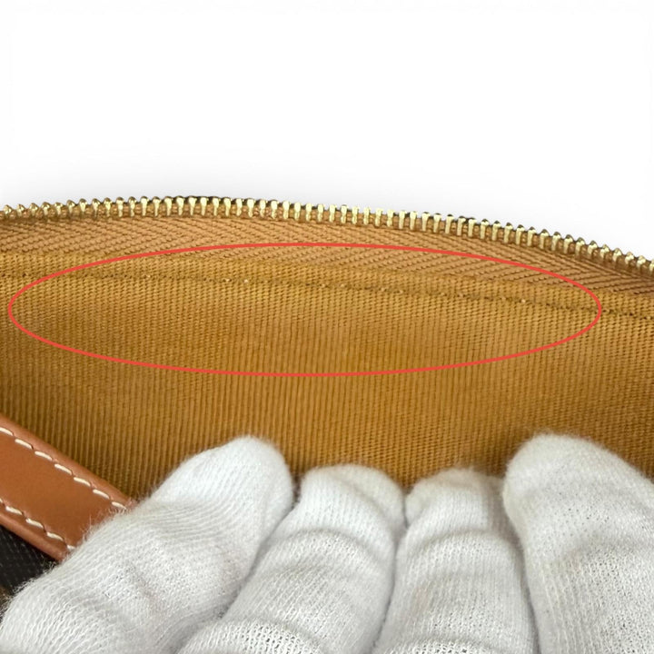 Great CELINE Cosmetics Pouch Small Cosmetic Pouch Triomphe canvas Women 4M1622CZ