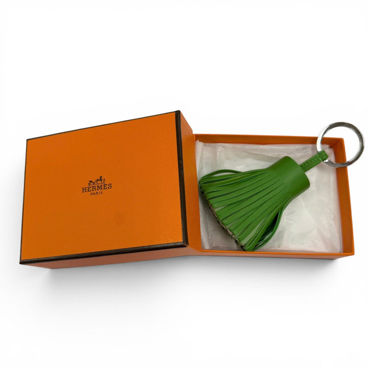 Excellent HERMES Bag charm Carmen Tricolor Anyo Miro Women