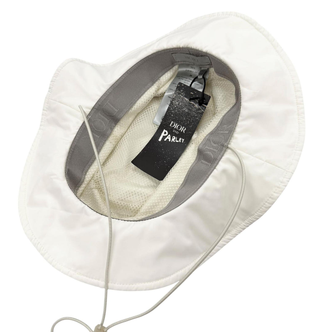 Excellent DIOR hat Logo motif hat, bucket hat/athletic white mens 213C902C5808
