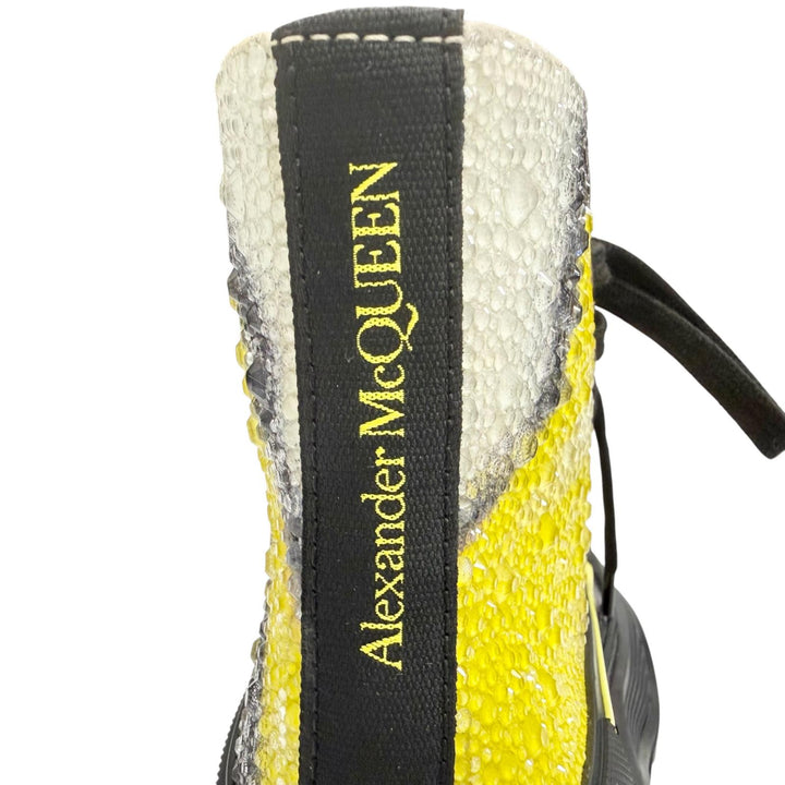 Great Alexander McQueen High cut sneakers Tread Slicks Beaded lace-up 36 718374
