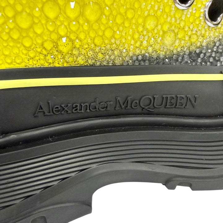 Great Alexander McQueen High cut sneakers Tread Slicks Beaded lace-up 36 718374