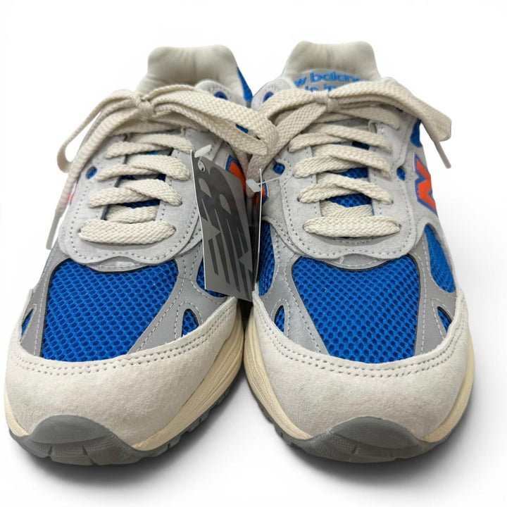 Pristine New Balance KITH MSG Low cut sneakers Made in USA 993 Silver