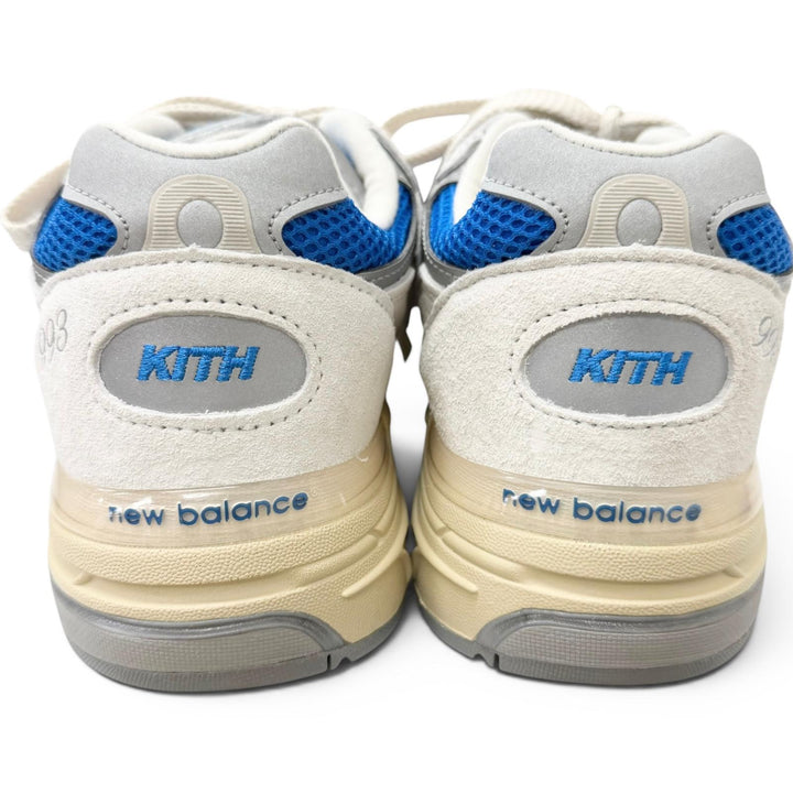Pristine New Balance KITH MSG Low cut sneakers Made in USA 993 Silver