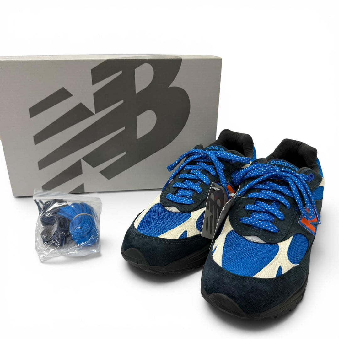 Pristine New Balance KITH MSG Low cut sneakers Made in USA 993 black