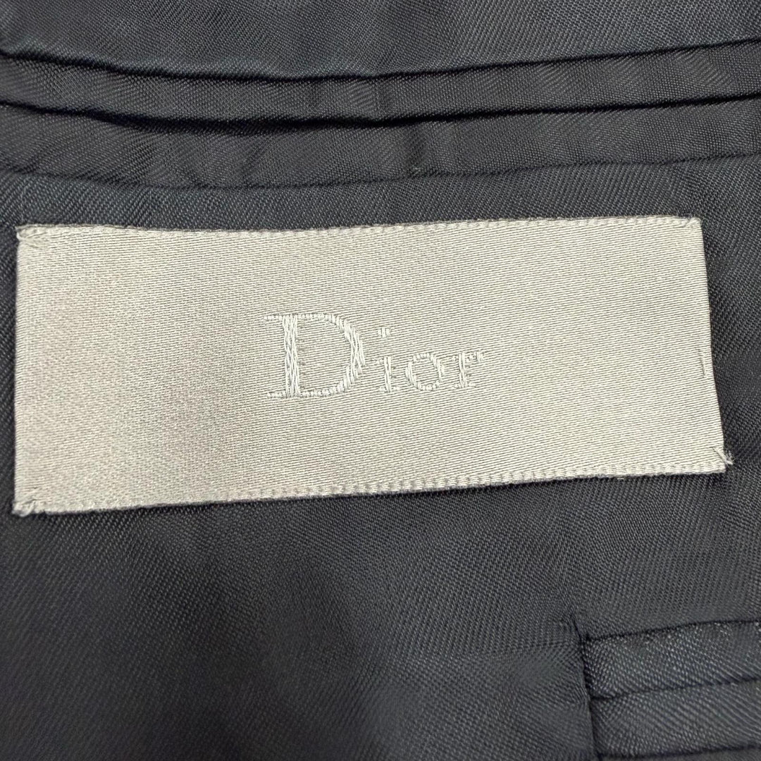 Excellent Dior HOMME two-piece set black wool mens 46 6HH1074623