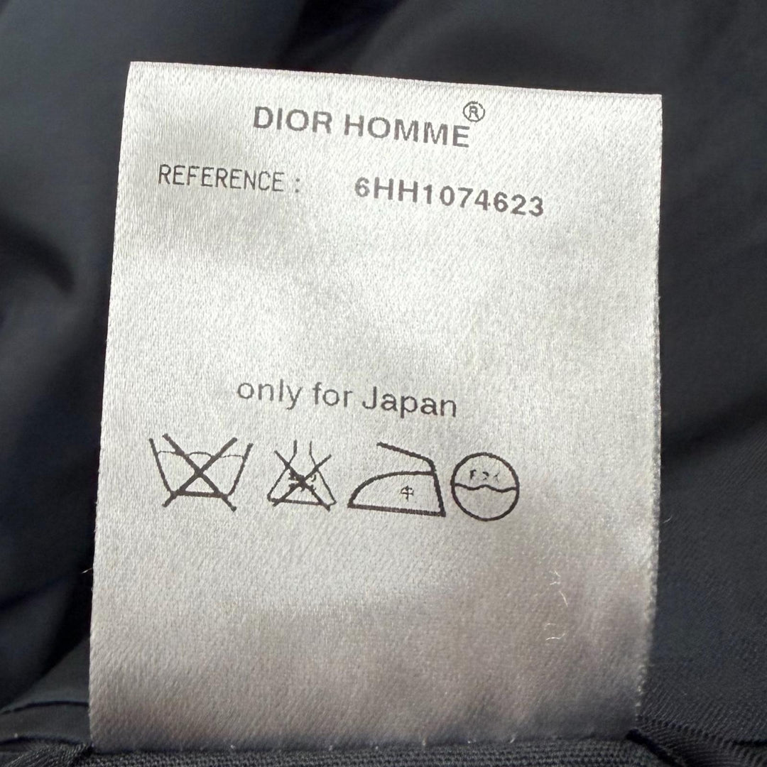 Excellent Dior HOMME two-piece set black wool mens 46 6HH1074623