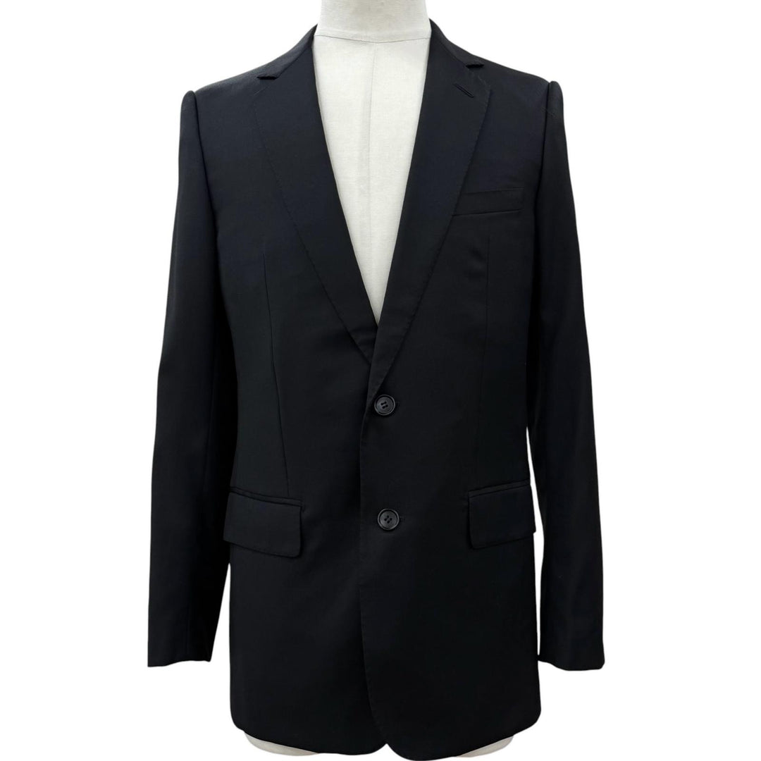 Excellent Dior HOMME two-piece set black wool mens 46 6HH1074623