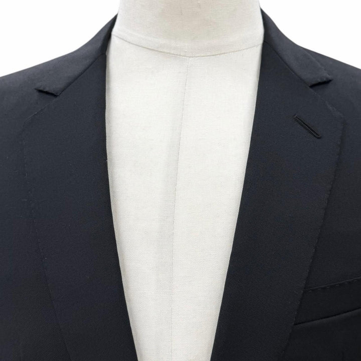 Excellent Dior HOMME two-piece set black wool mens 46 6HH1074623