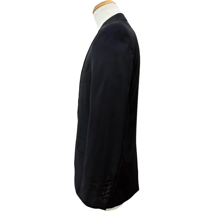 Excellent Dior HOMME two-piece set black wool mens 46 6HH1074623