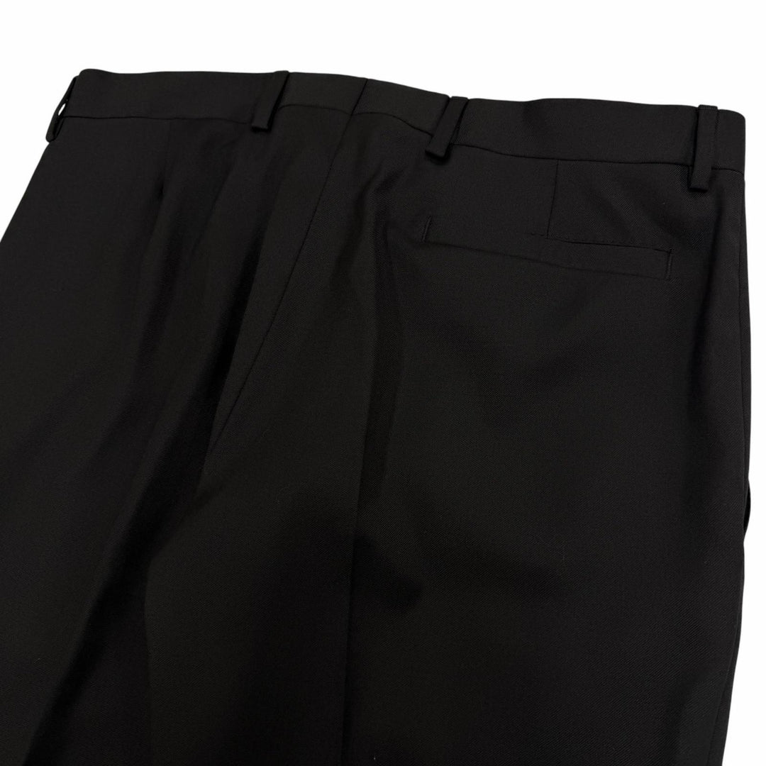 Excellent Dior HOMME two-piece set black wool mens 46 6HH1074623