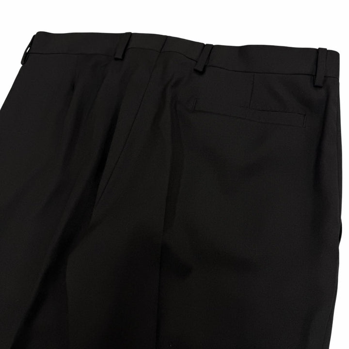 Excellent Dior HOMME two-piece set black wool mens 46 6HH1074623