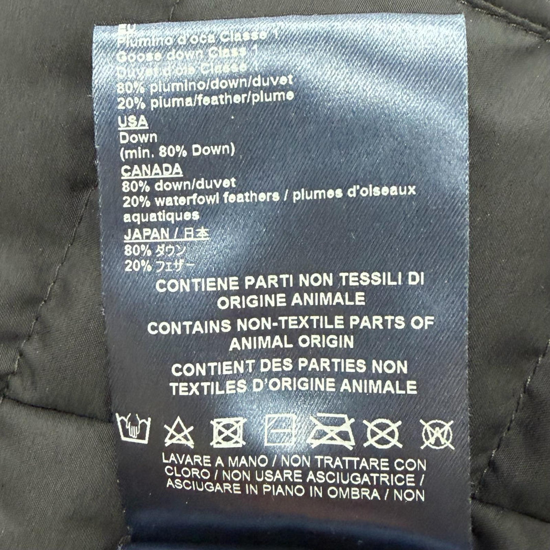 Great Herno Down jacket Laminar double zip up Dark navy polyester mens 44