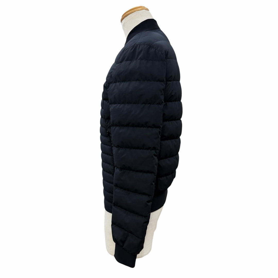 Great Herno Down jacket Laminar double zip up Dark navy polyester mens 44