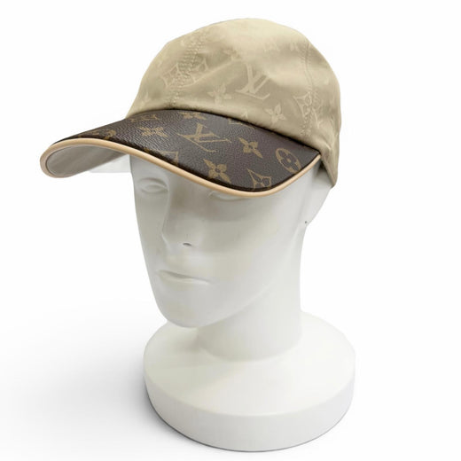Very Good LOUIS VUITTON cap cap my essentials Monogram canvas, silk M M76504