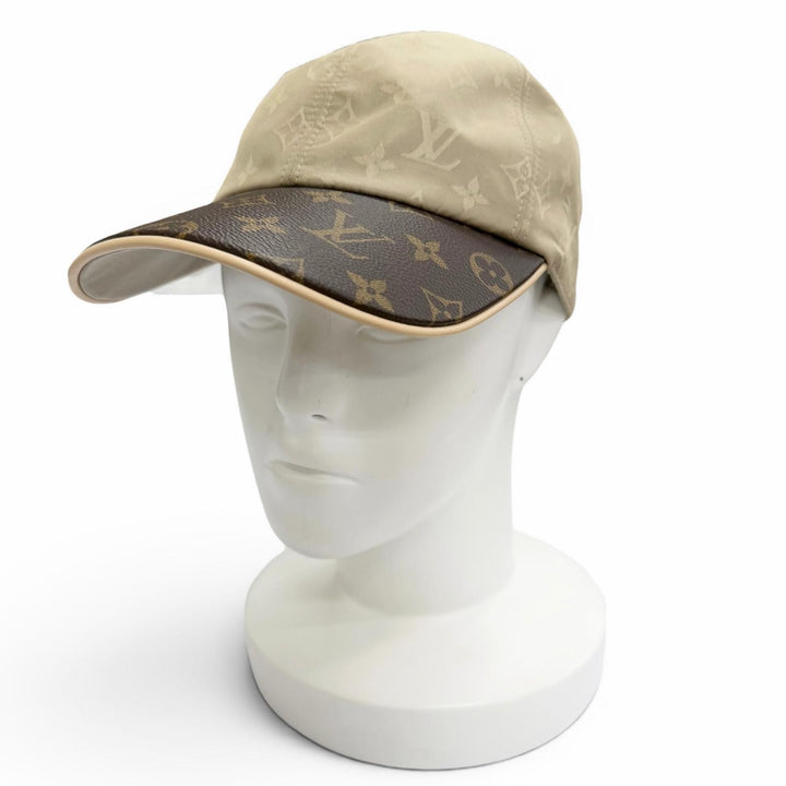 Very Good LOUIS VUITTON cap cap my essentials Monogram canvas, silk M M76504