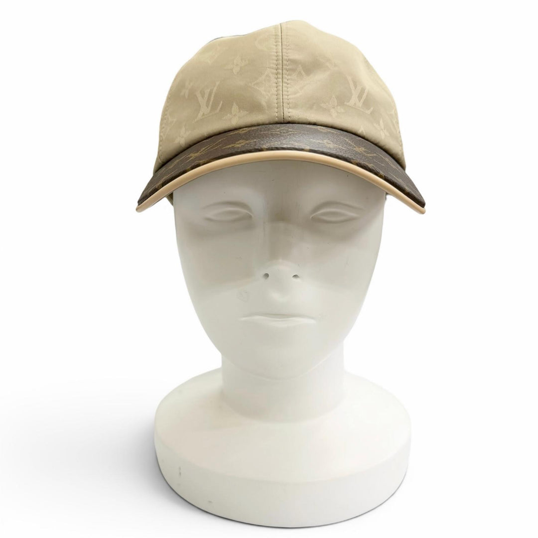 Very Good LOUIS VUITTON cap cap my essentials Monogram canvas, silk M M76504