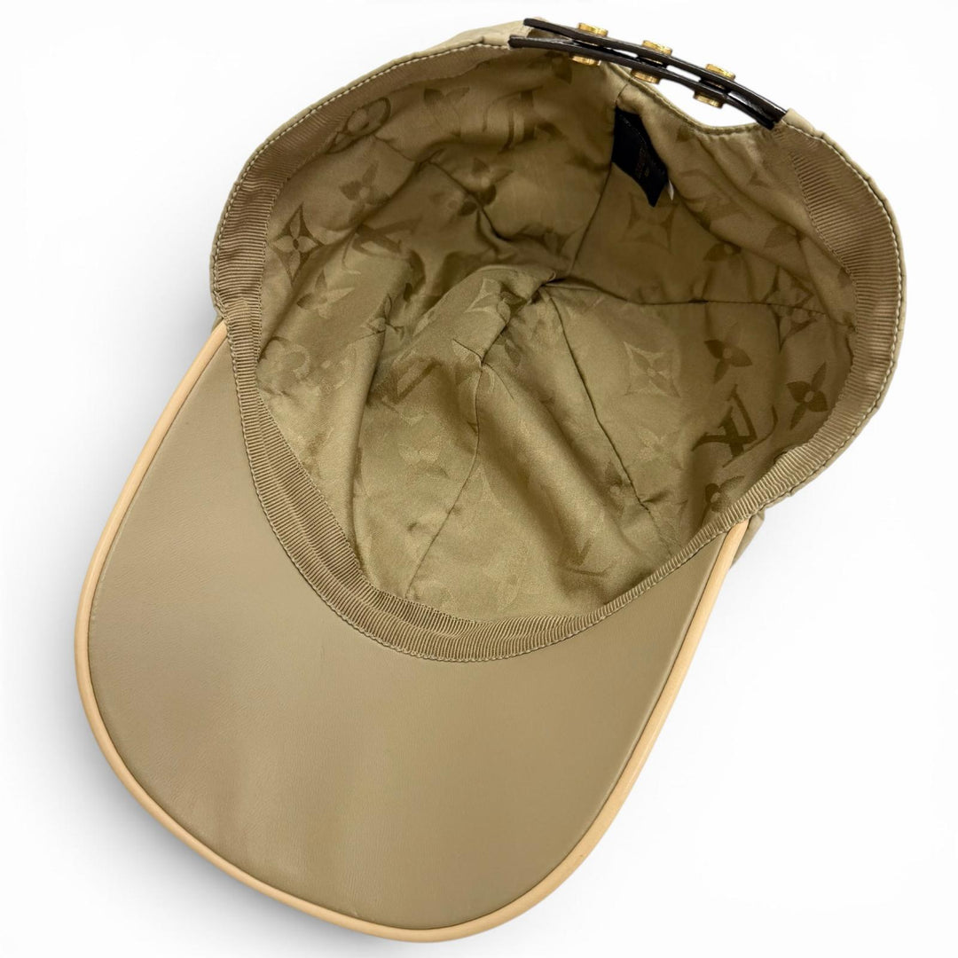 Very Good LOUIS VUITTON cap cap my essentials Monogram canvas, silk M M76504