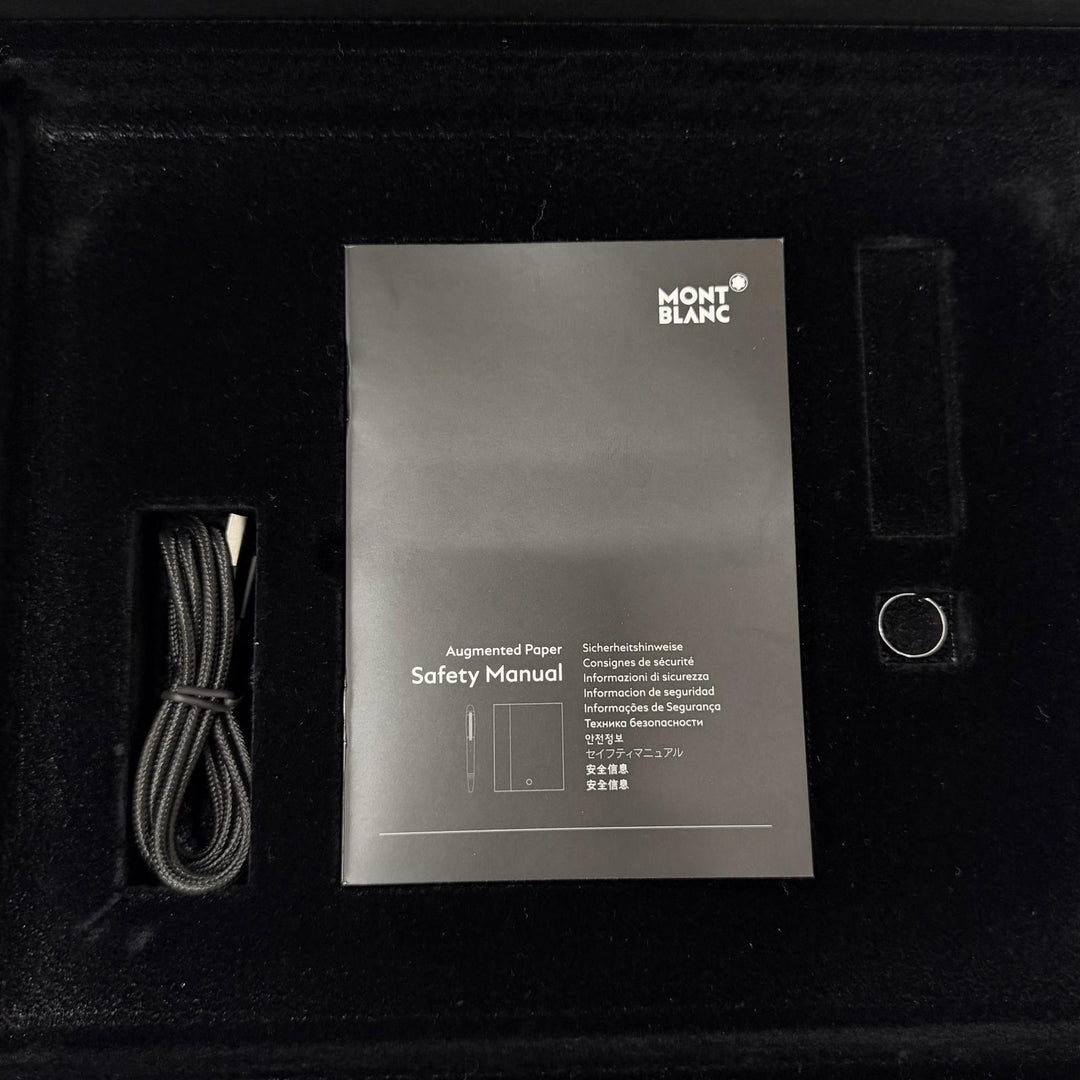 Pristine MONTBLANC Ballpoint pen Augmented Paper Sartorial Notebook