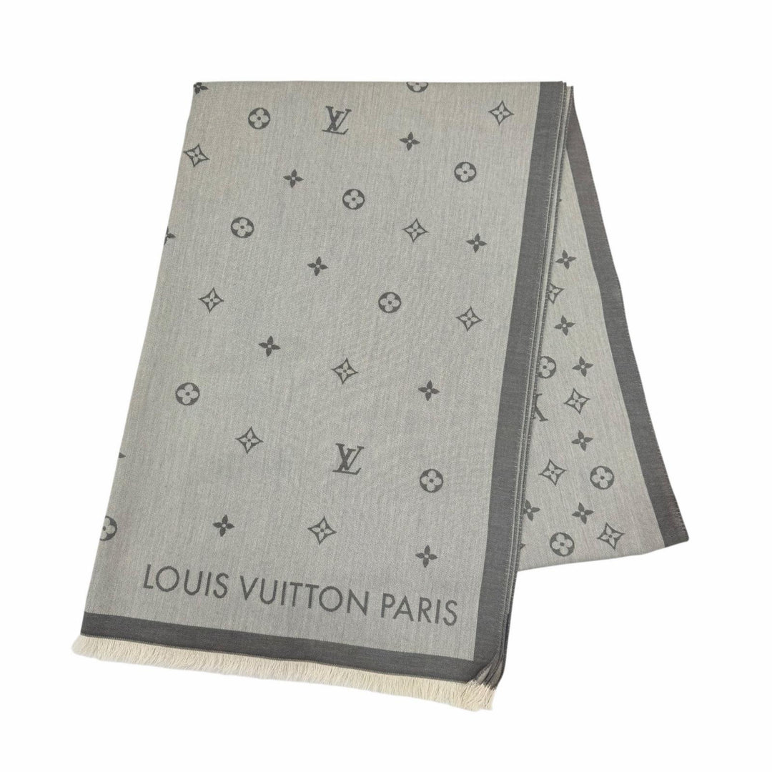 Great LOUIS VUITTON Stall All About Monogram gray cotton mens M79737