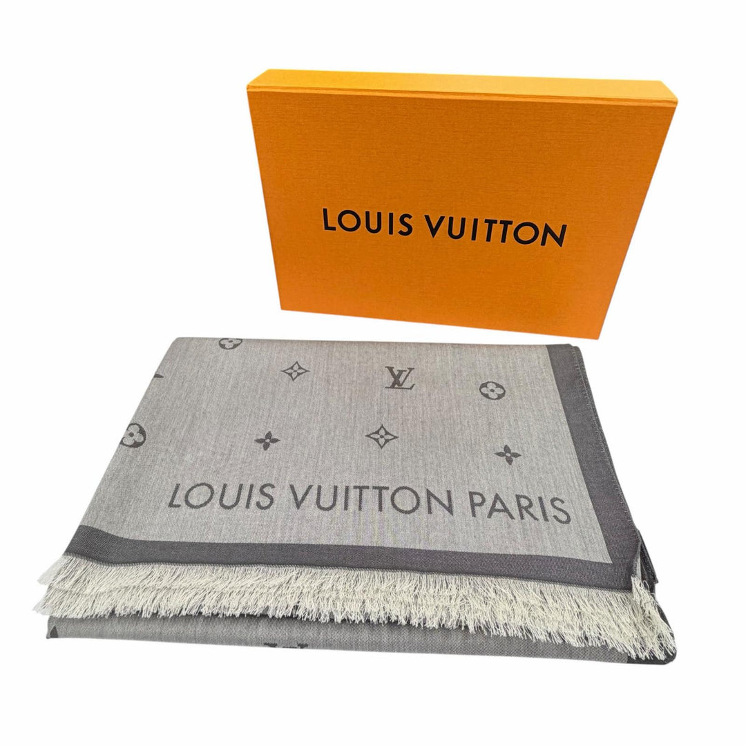 Great LOUIS VUITTON Stall All About Monogram gray cotton mens M79737
