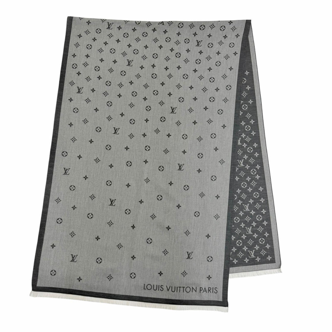 Great LOUIS VUITTON Stall All About Monogram gray cotton mens M79737