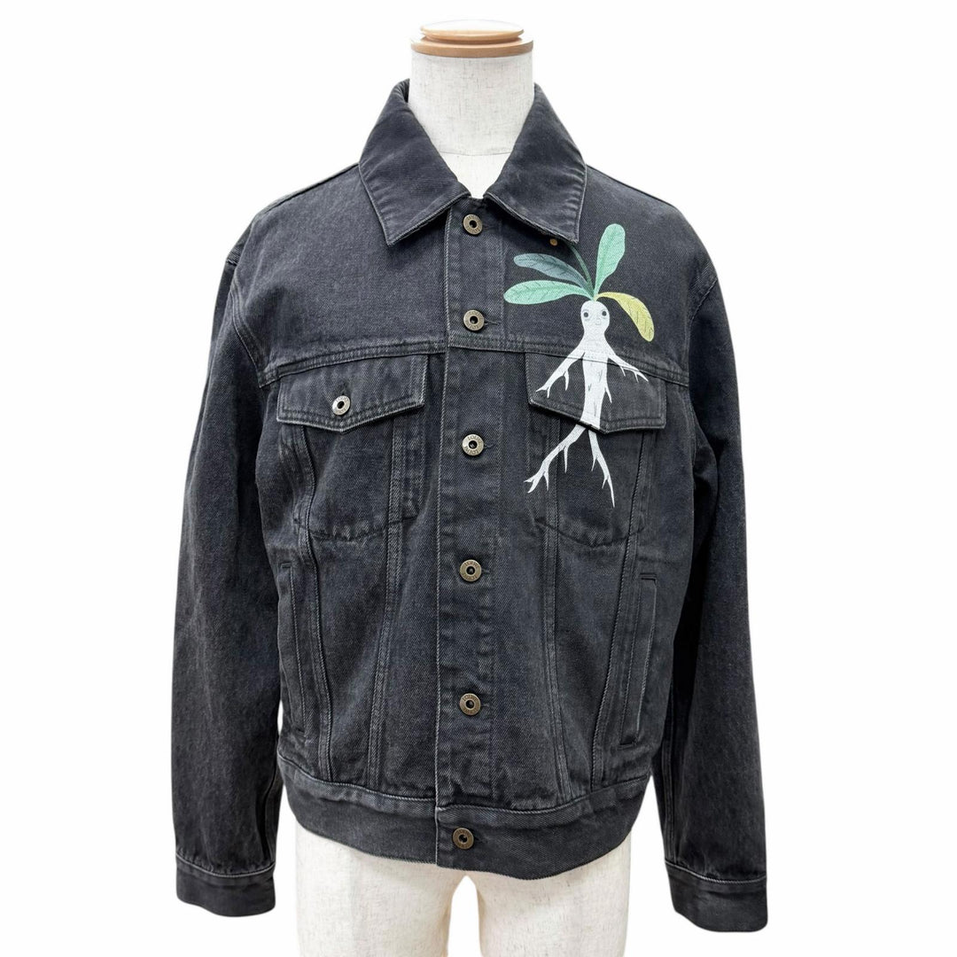 Excellent LOEWE Denim Jacket Sna Fujita Collaboration Mandragora 44 H526Y50W15
