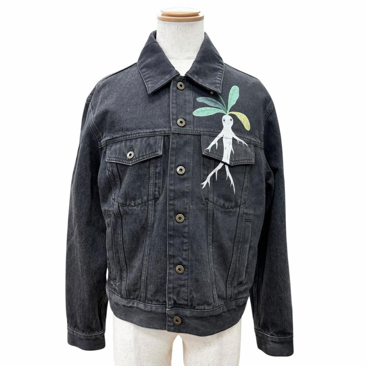 Excellent LOEWE Denim Jacket Sna Fujita Collaboration Mandragora 44 H526Y50W15