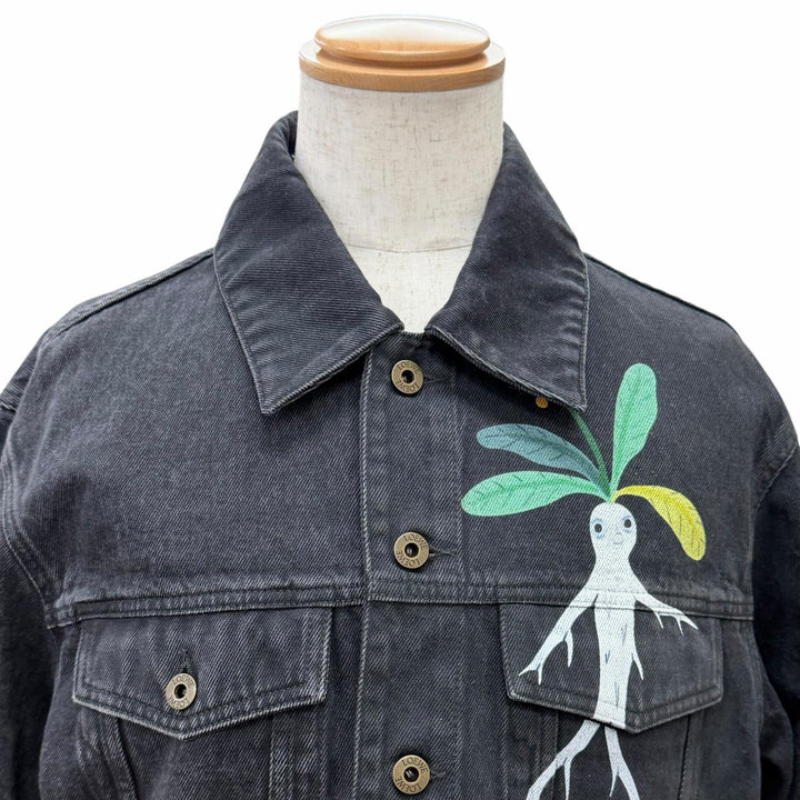 Excellent LOEWE Denim Jacket Sna Fujita Collaboration Mandragora 44 H526Y50W15