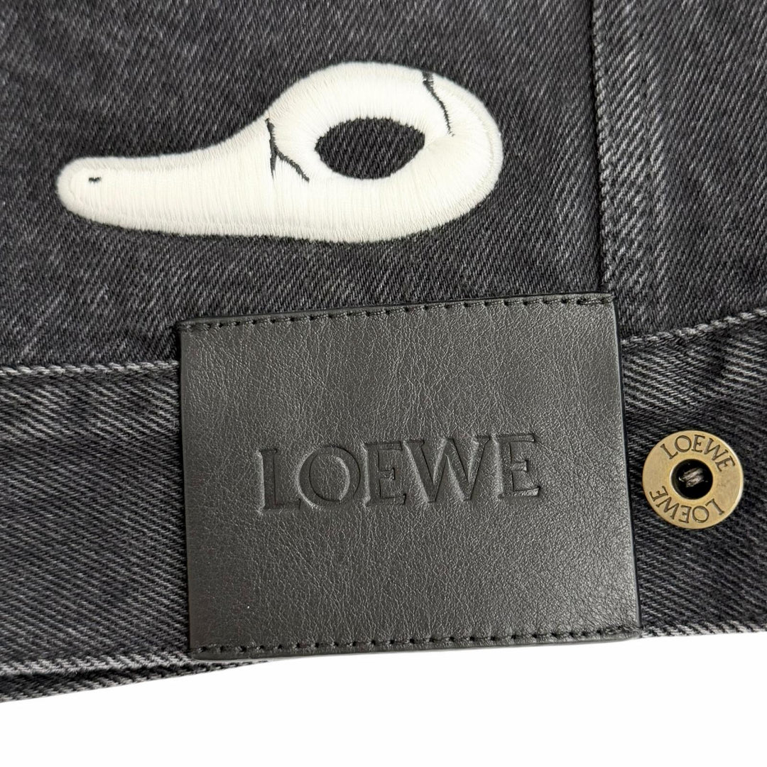 Excellent LOEWE Denim Jacket Sna Fujita Collaboration Mandragora 44 H526Y50W15