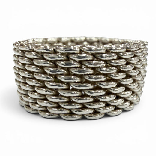 Great TIFFANY&Co. Ring ring Somerset Silver 925 mens