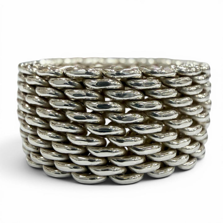 Great TIFFANY&Co. Ring ring Somerset Silver 925 mens
