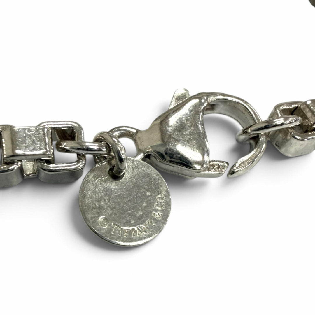Excellent TIFFANY&Co. bracelet Venetian Chain Silver SV925 mens