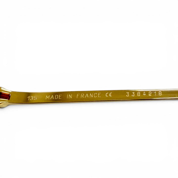 Great Cartier sunglasses Trinity gold Women