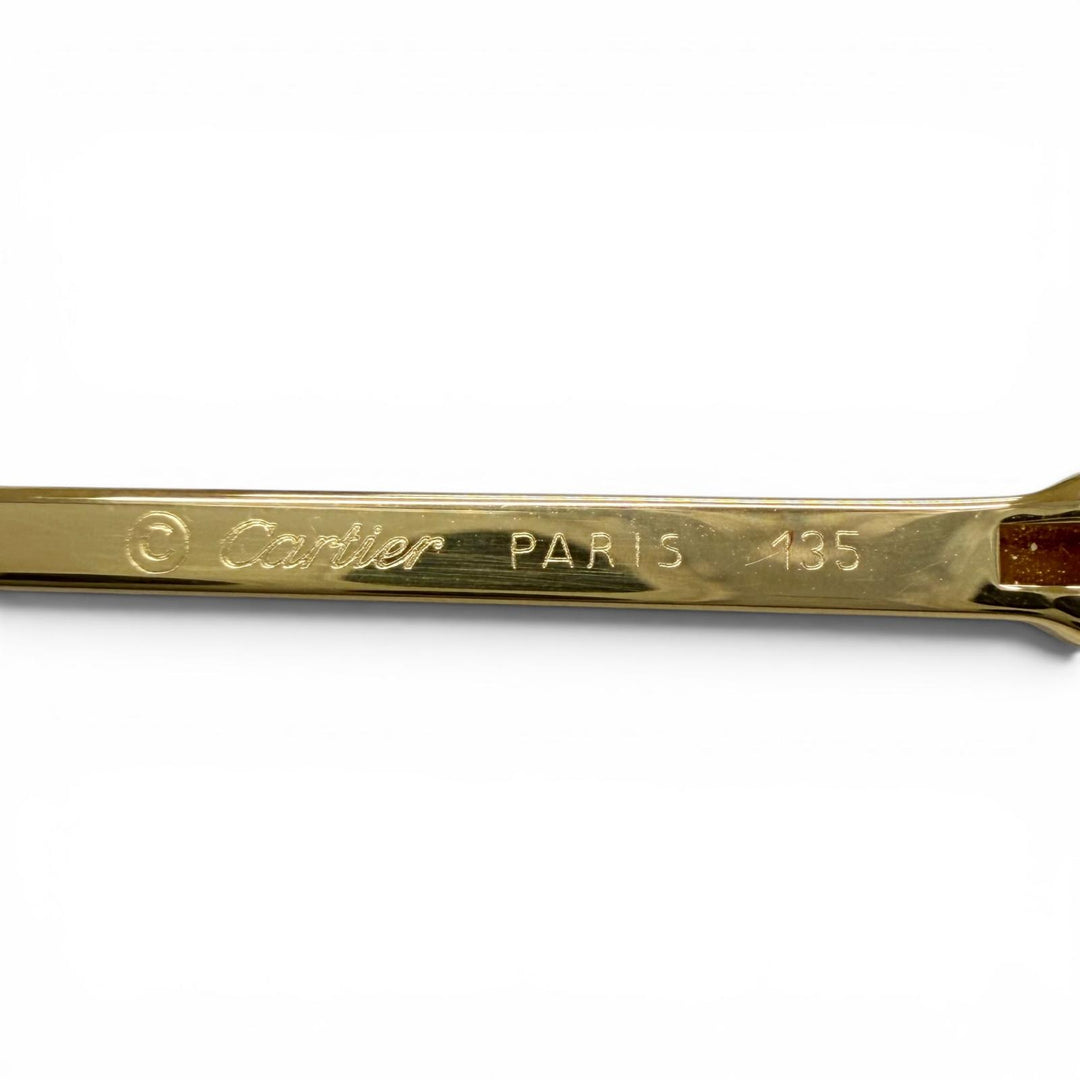Great Cartier sunglasses Trinity gold Women