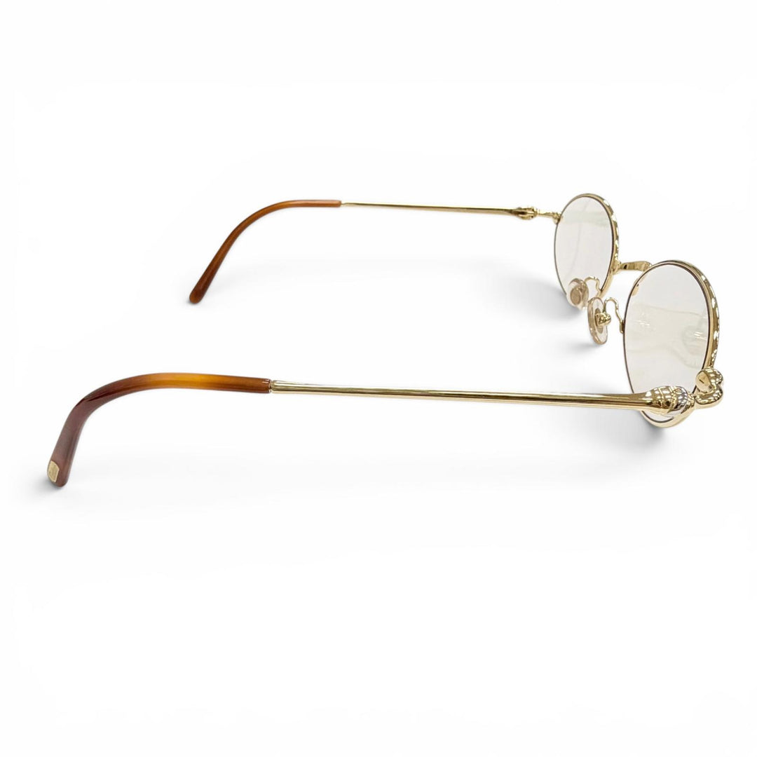 Great Cartier sunglasses Trinity gold Women