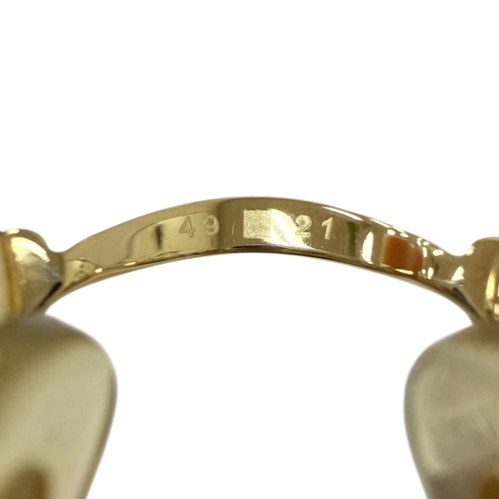 Great Cartier Glasses Trinity Oval Frame gold mens