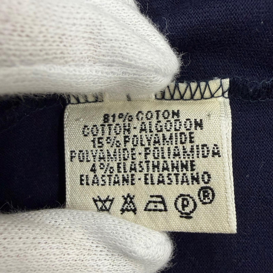 Great HERMES Short sleeve T-shirt Gaultier era embossed carriage with H logo 36