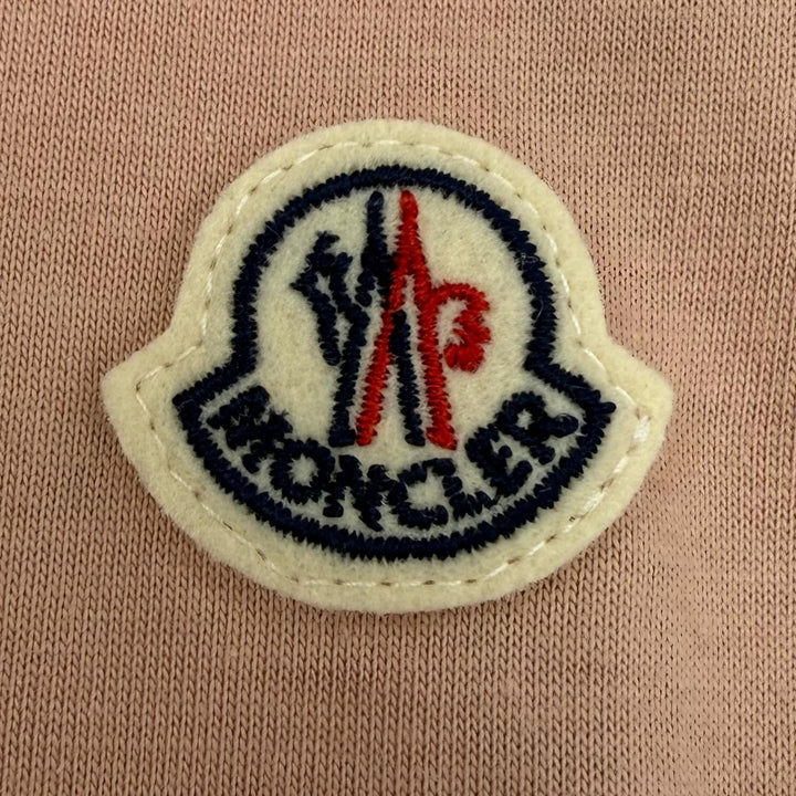 Pristine MONCLER Short sleeve T-shirt MAGLIA MANICA CORTA Logo patch cotton XS