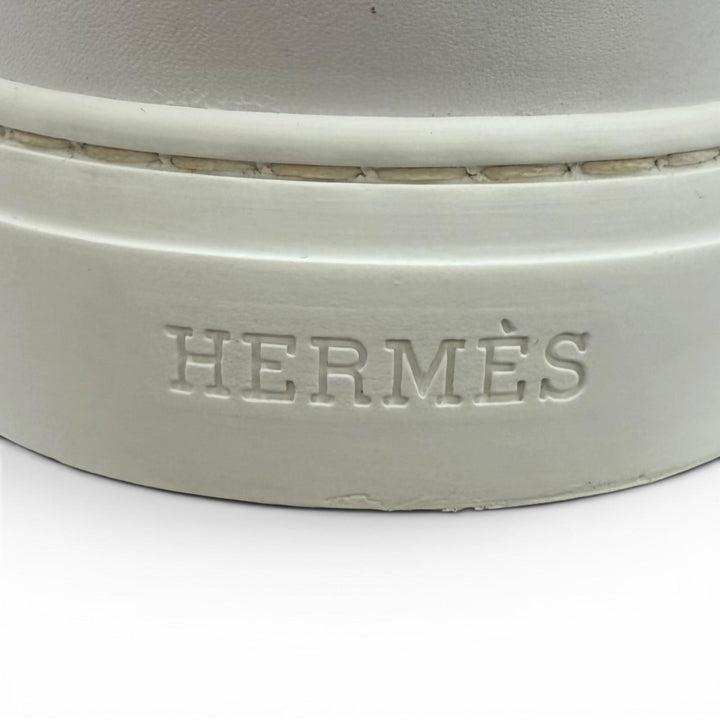 Great HERMES sneakers Day Kelly Metal Leather Lace-Up Canvas Bag pink canvas 37