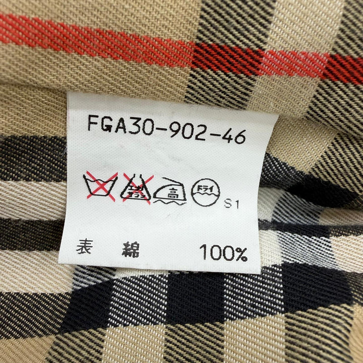 Excellent Burberrys coat Nova Check liner with belt khaki cotton Women