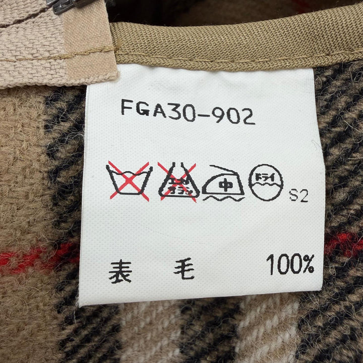 Excellent Burberrys coat Nova Check liner with belt khaki cotton Women