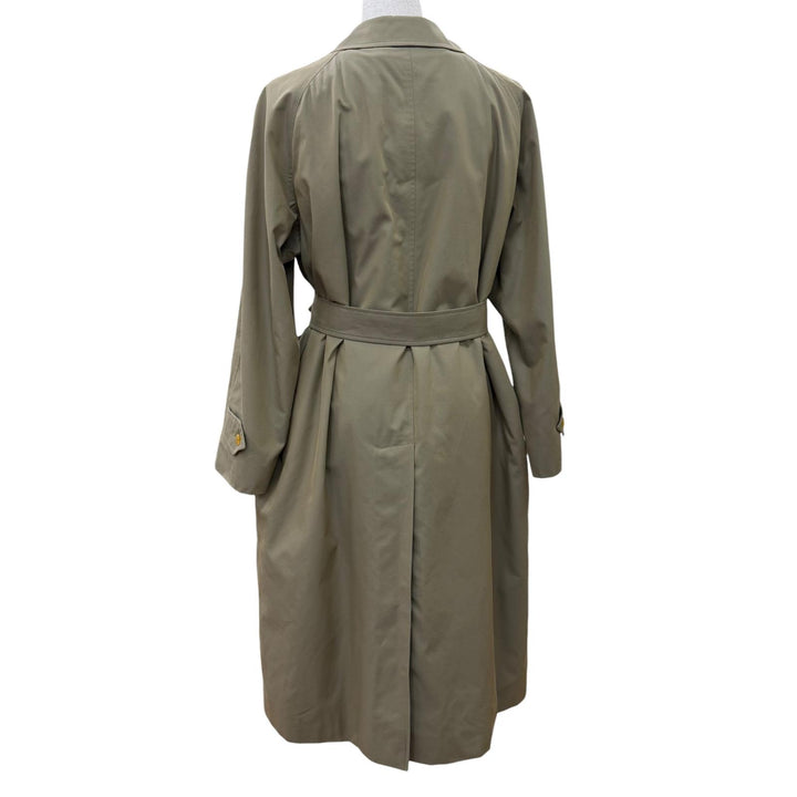 Excellent Burberrys coat Nova Check liner with belt khaki cotton Women