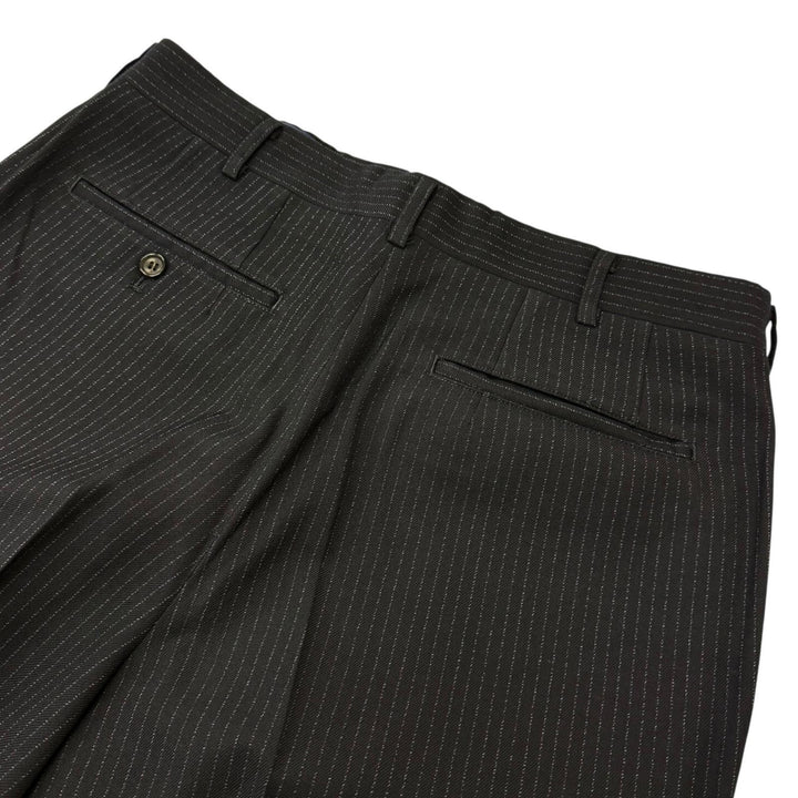 Excellent COMME des GARCONS HOMME DEUX suit 97s Archive Stripe Pattern