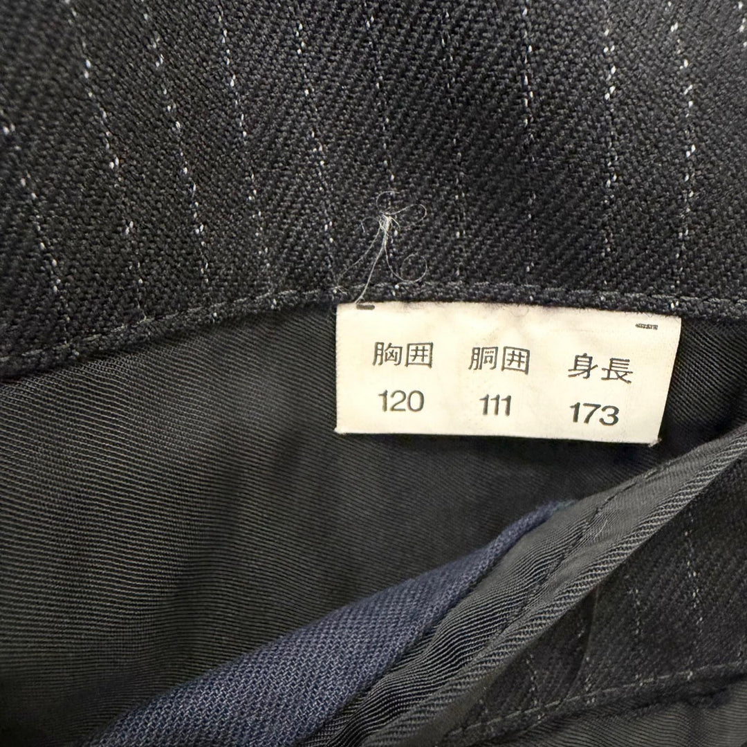 Excellent COMME des GARCONS HOMME DEUX suit 97s Archive Stripe Pattern