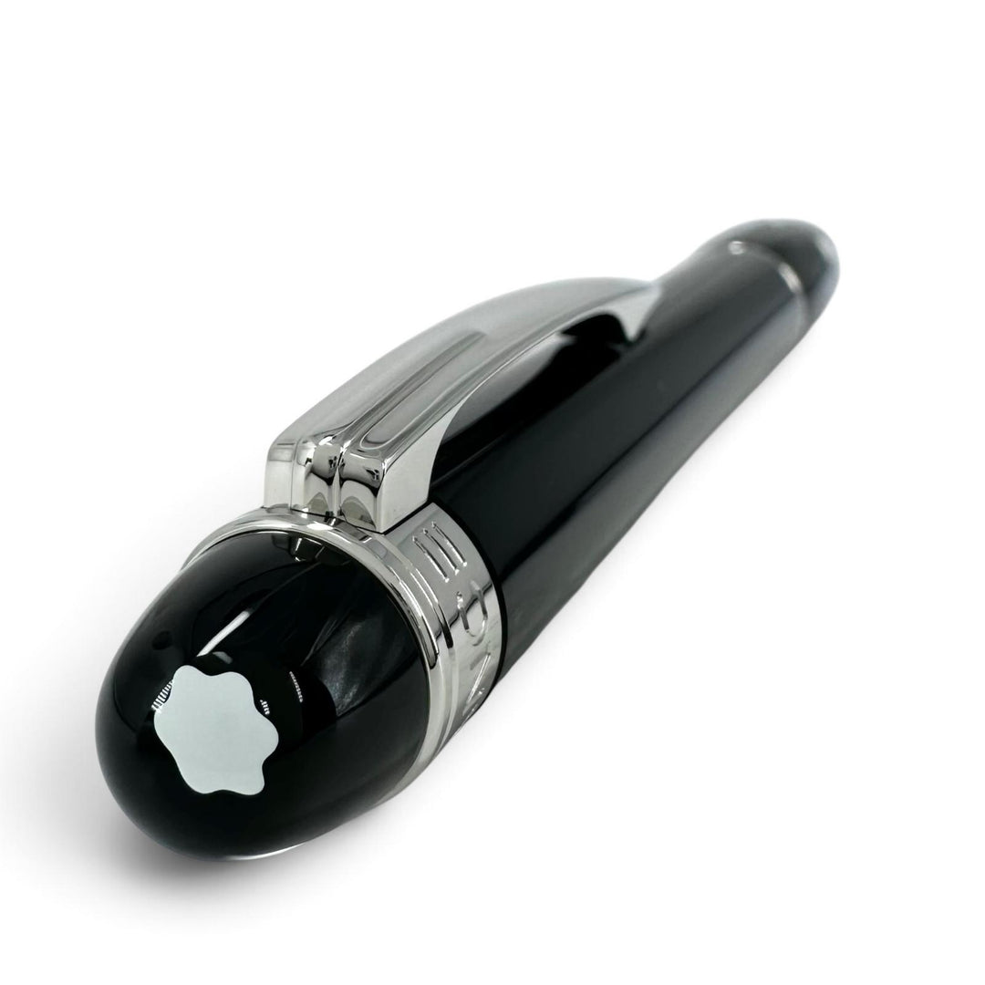 Excellent MONTBLANC Ballpoint pen Starwalker White Star Twist Type black mens
