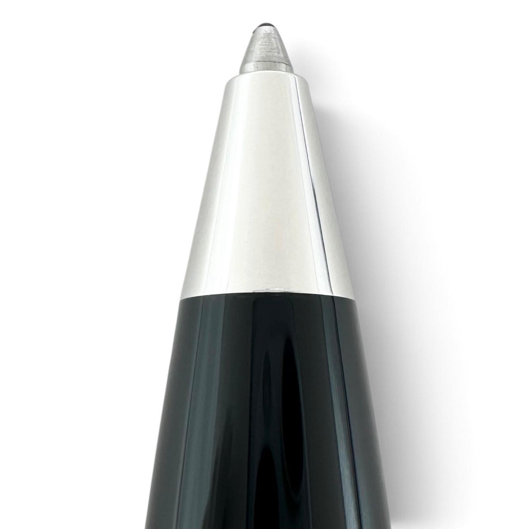Excellent MONTBLANC Ballpoint pen Starwalker White Star Twist Type black mens