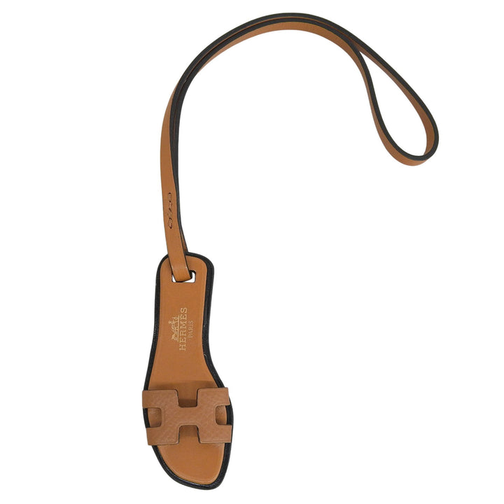 Excellent HERMES Bag charm Oran Nano Charm Epsom Leather