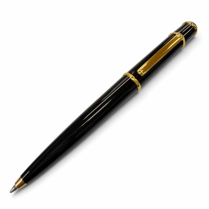Excellent Cartier Ballpoint pen Diaboro de Cartier black Blue Gemstone mens